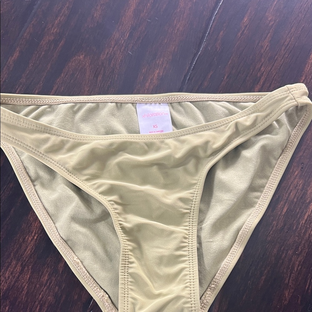 Xhilaration Olive Bikini Bottom